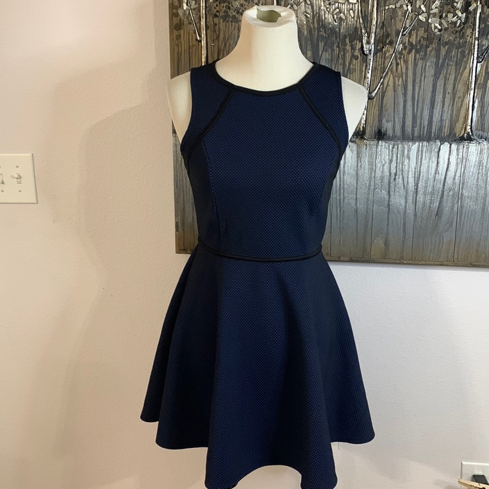 Blue skater Forever 21 dress